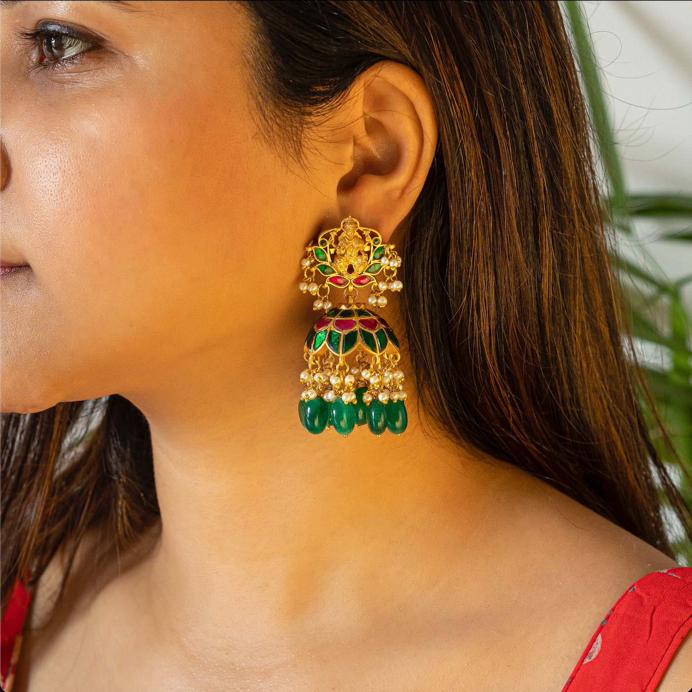 Nur Jhumka Earrings