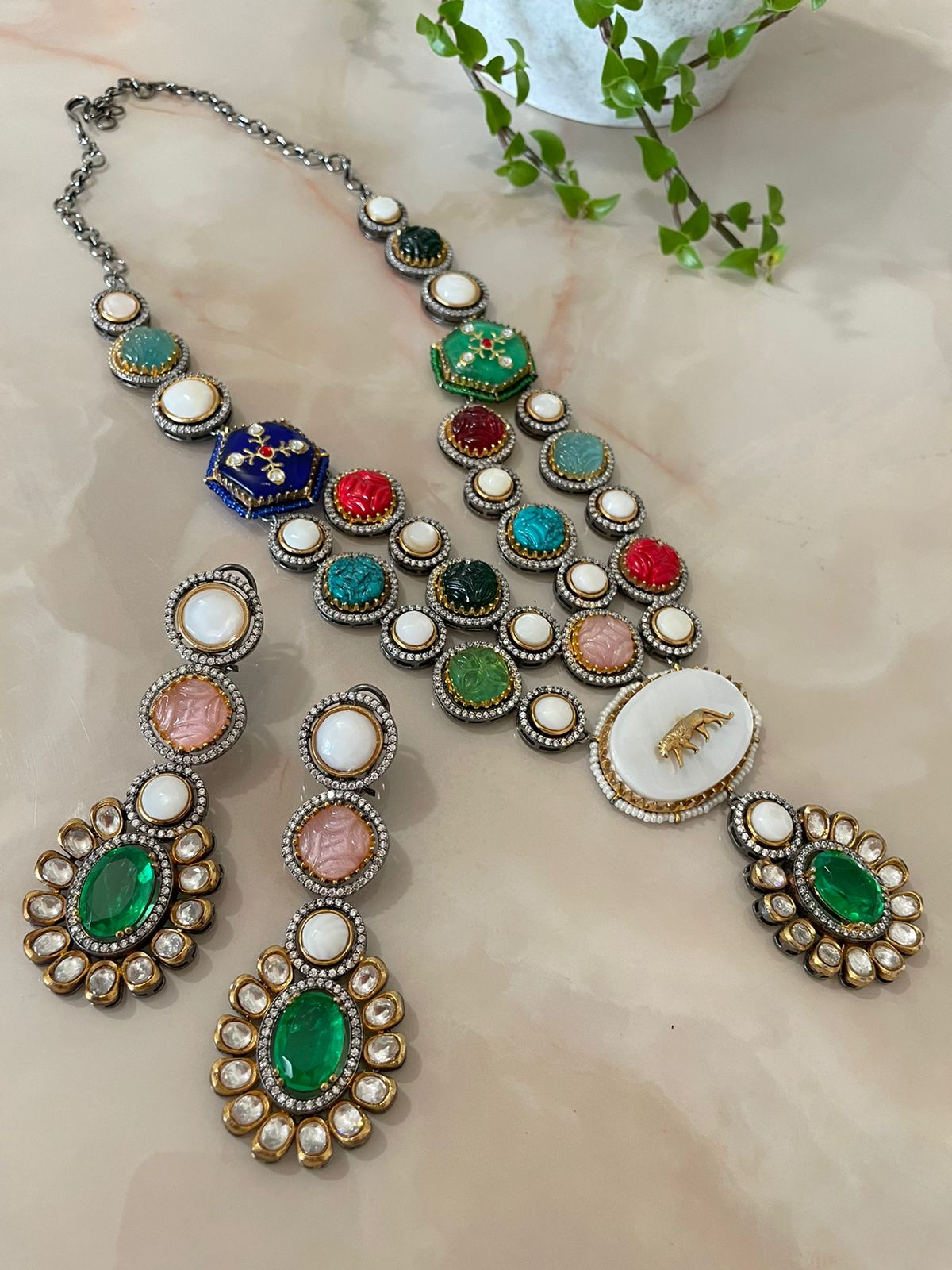 Sabyasachi inspired neckalce set