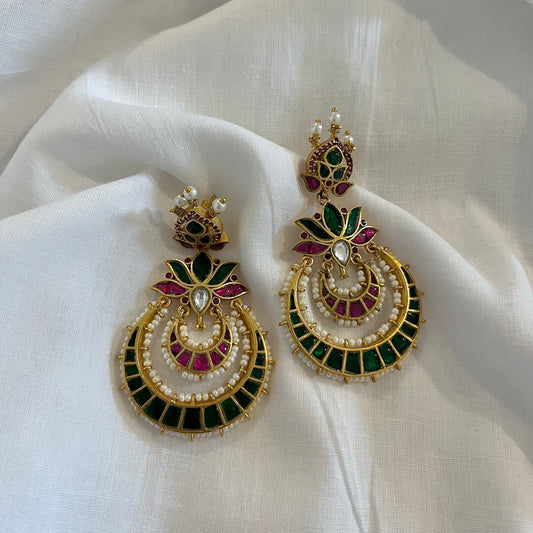 Nur Chandbali Earrings