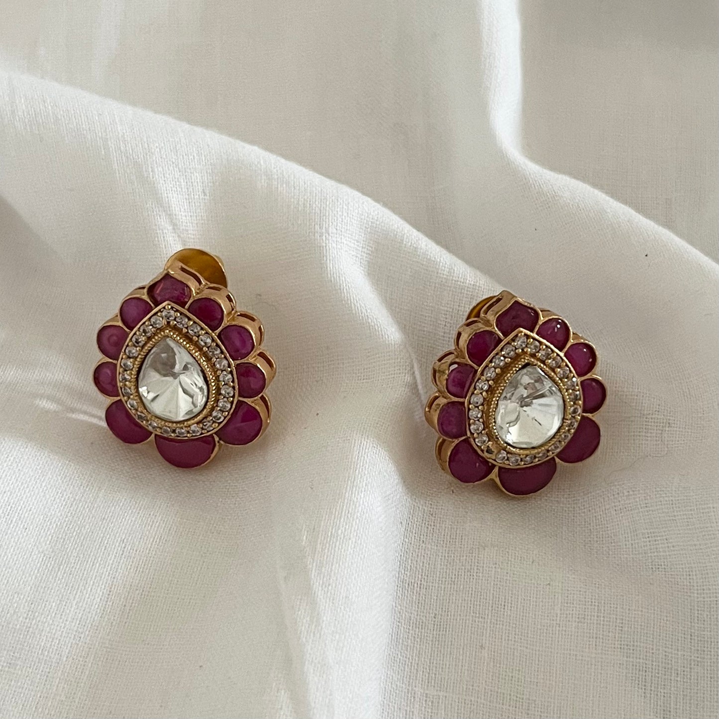 Ruby Ganika Earrings