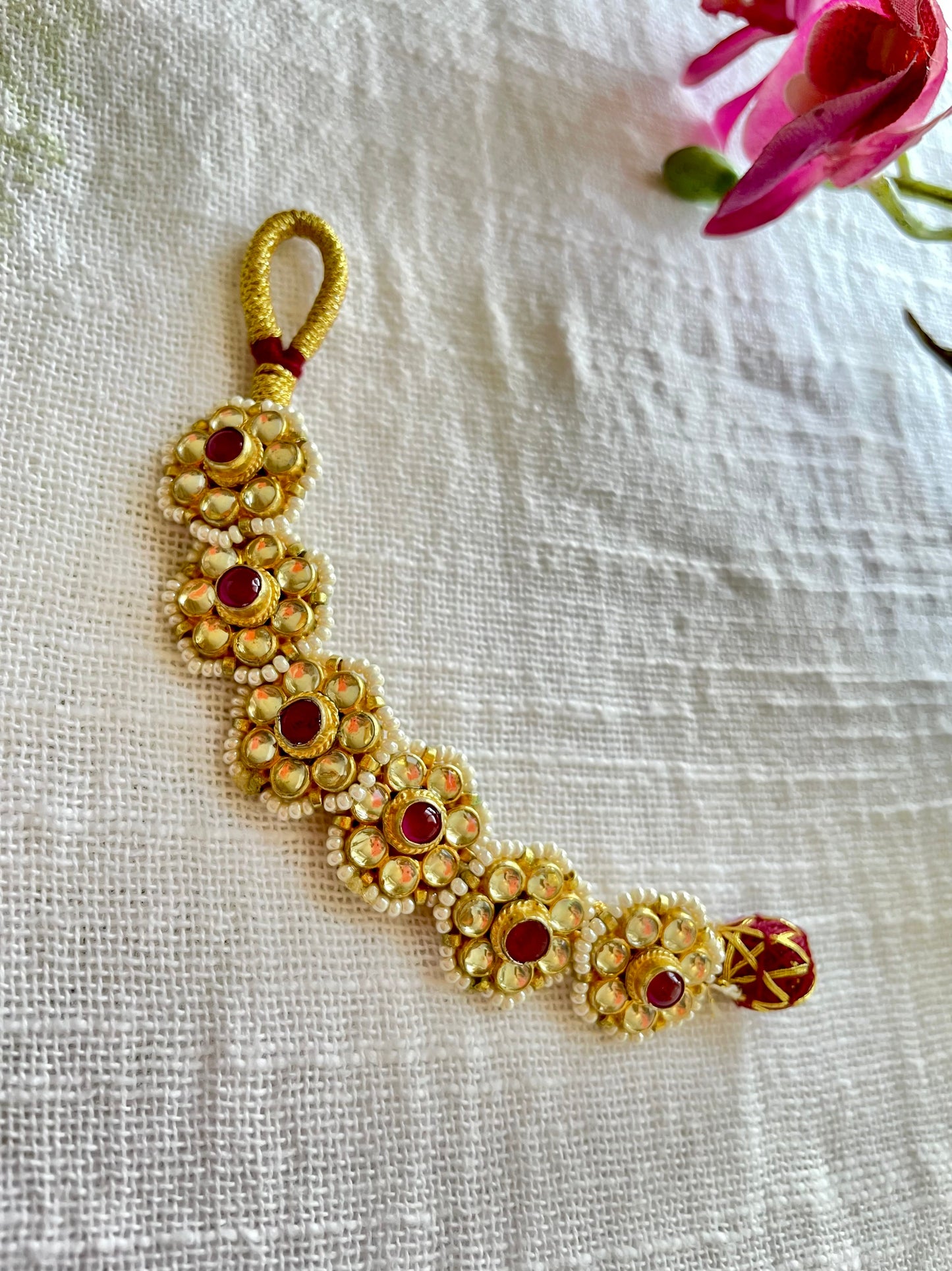 Ruby Blossom bracelet