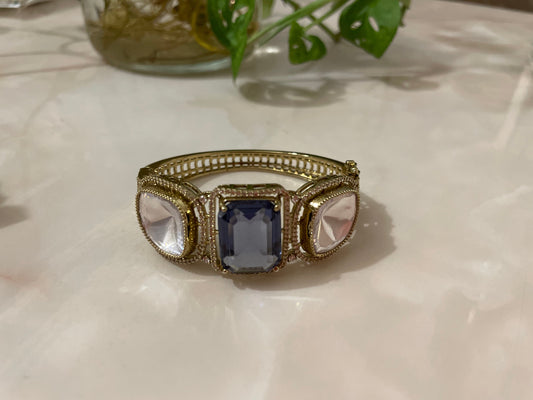 Sapphire & Moissanite Bracelet