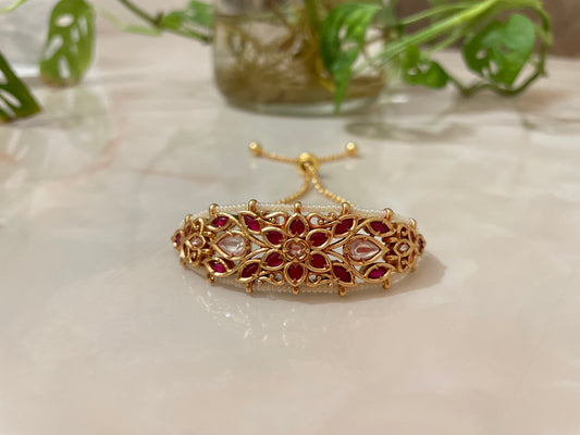 Ruby & Kundan bracelet