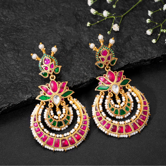 Nur Chandbali Earrings