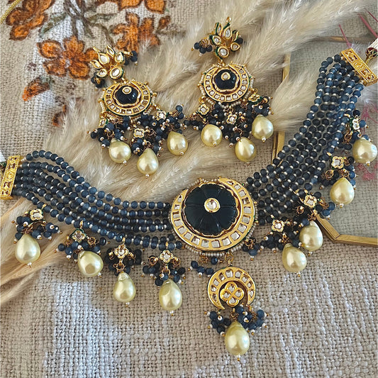 Midnight Sapphire Necklace Set