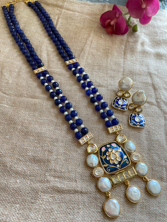 Sapphire Soirée Necklace Set