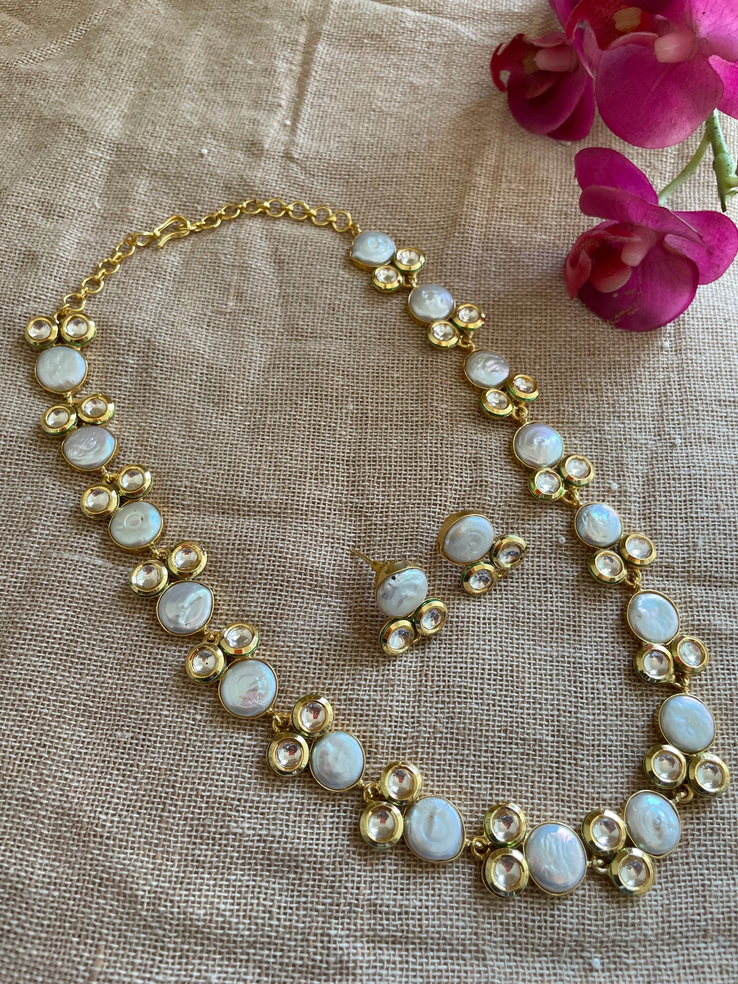 Pearl Gala Necklace Set