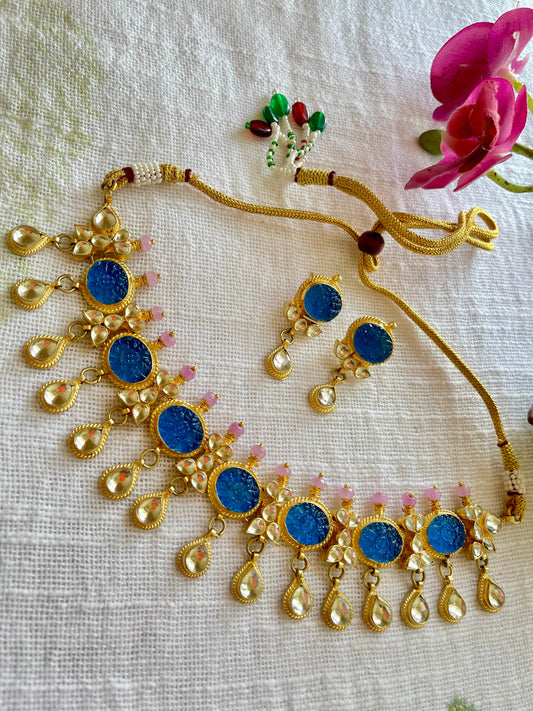 Royal Azure necklace Set