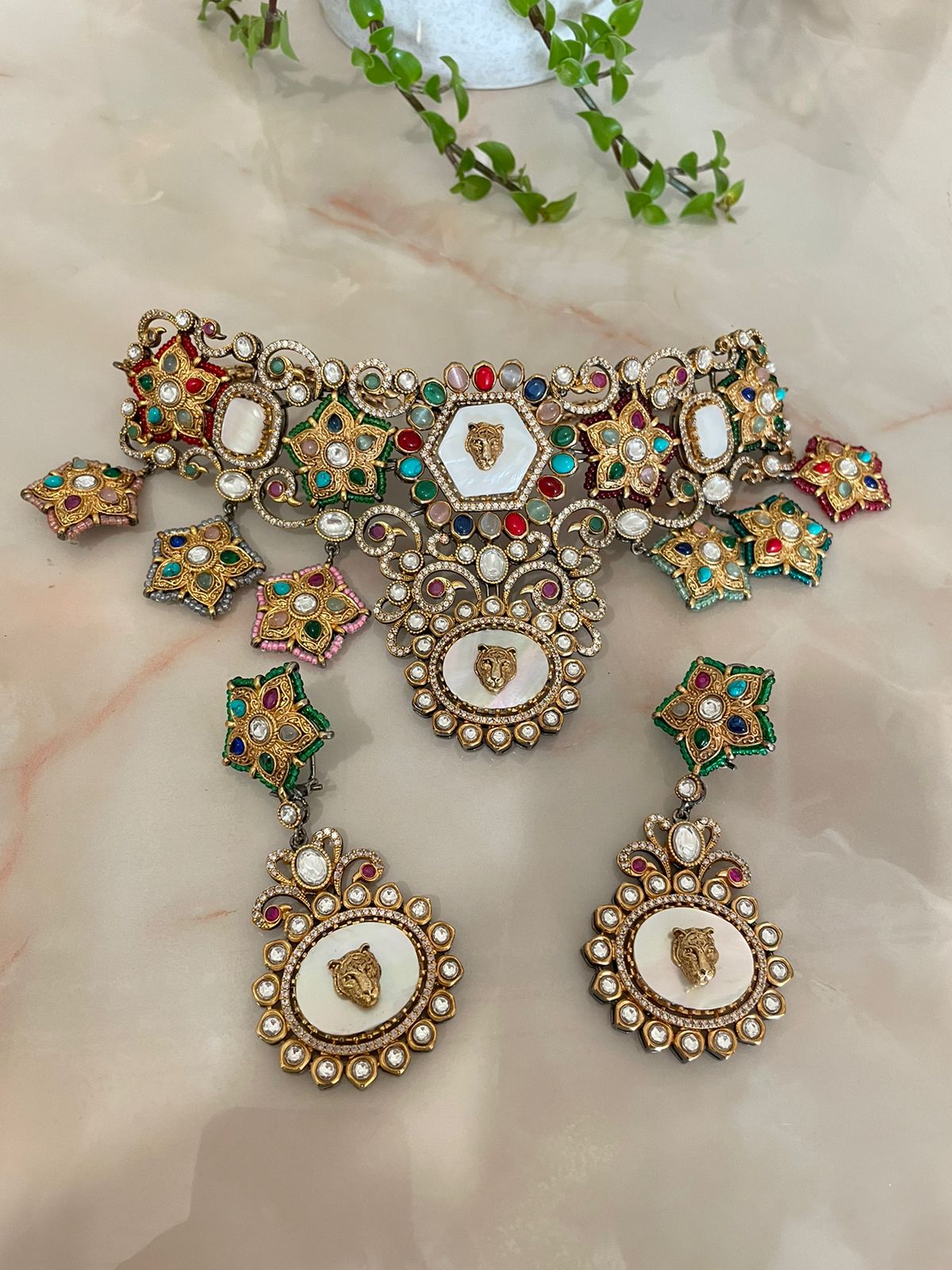 Sabyasachi inspired neckalce set