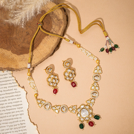 Ojaswi Long Necklace Set